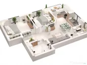 Westside Residence Otopeni, apartament 3 camere, 2 bai, et.1 