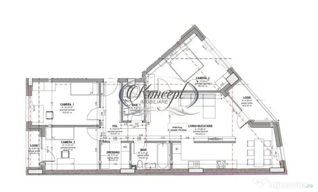 Apartament spatios in zona Semicentrala