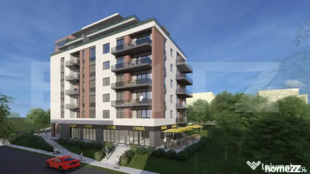 Apartament cu 2 camere, 56 mp, bloc nou - zona Andrei Muresa - Cluj-Napoca (Cluj)