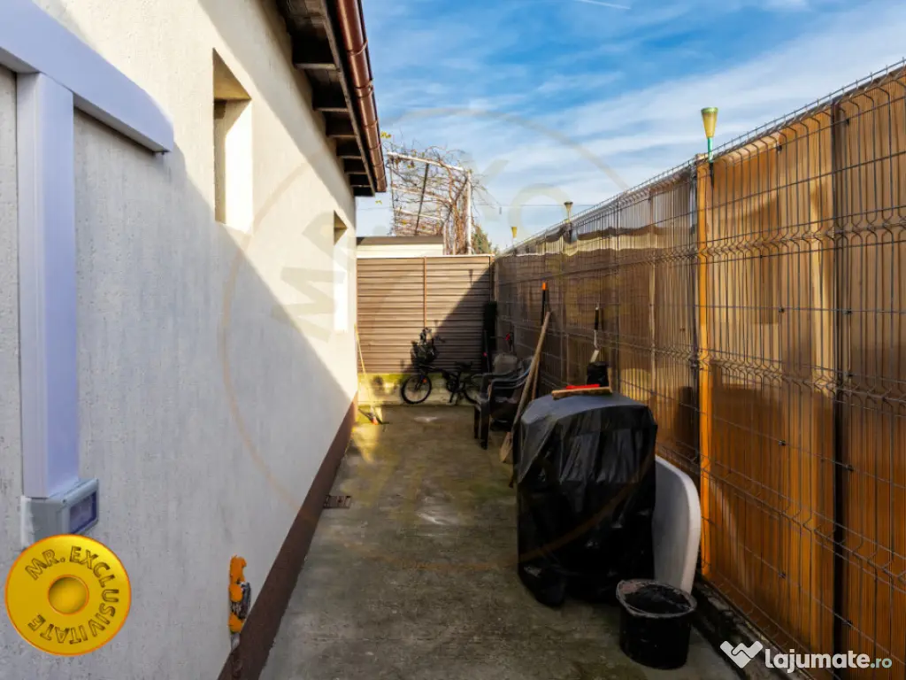 Casa pe parter, 3 camere, mobilata si utilata, Stefanesti