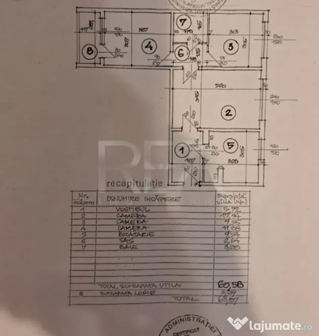 3 Camere-Etajul 1-Soseaua Alexandriei/Antiaeriana