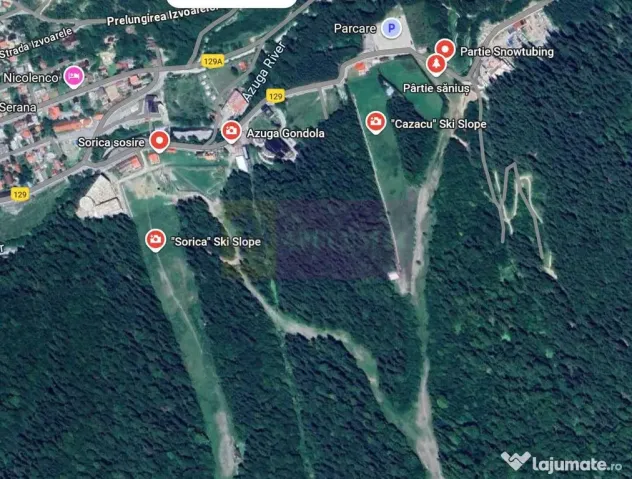 Teren de vanzare la Azuga la Partia Cazacu