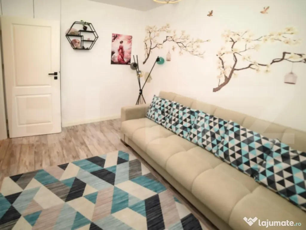 Apartament cu 3 camere, 60 mp, cu terasa de 37 mp si parcare