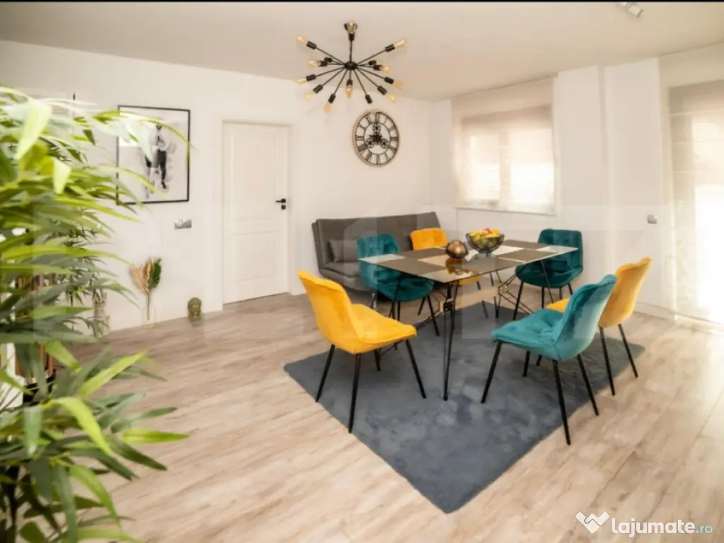 Apartament cu 3 camere, 60 mp, cu terasa de 37 mp si parcare