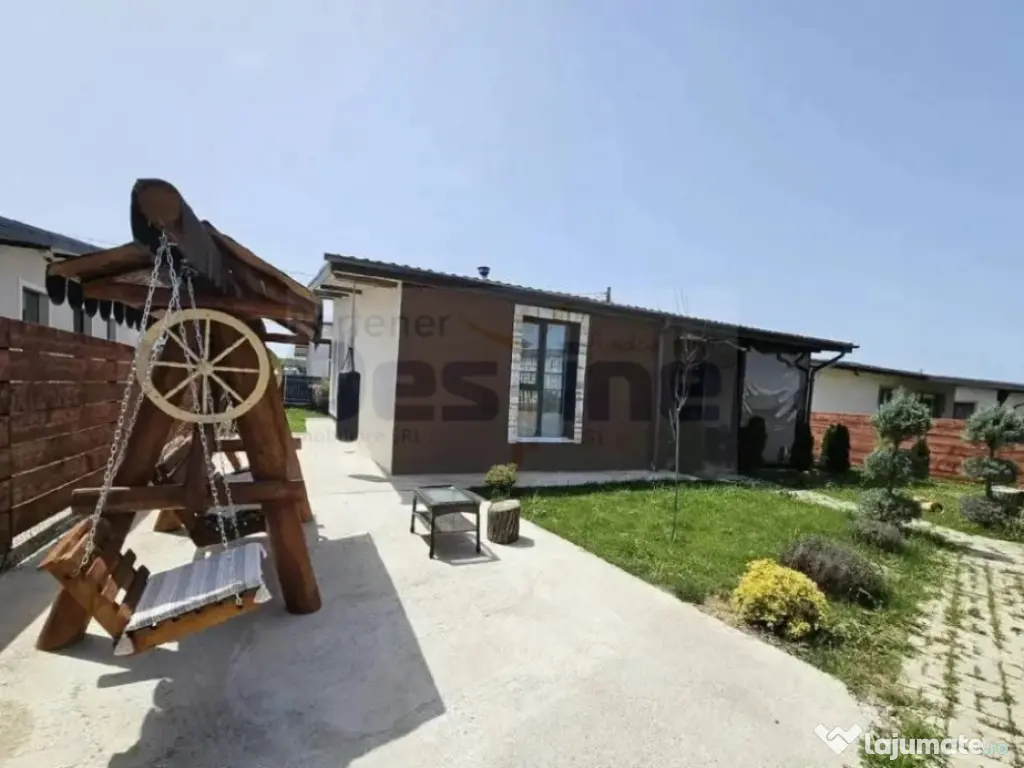 Casă moderna, 4 camere, 106 mp utili, 600 mp teren - Visan