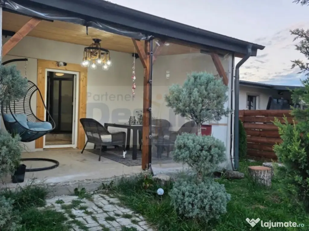 Casă moderna, 4 camere, 106 mp utili, 600 mp teren - Visan