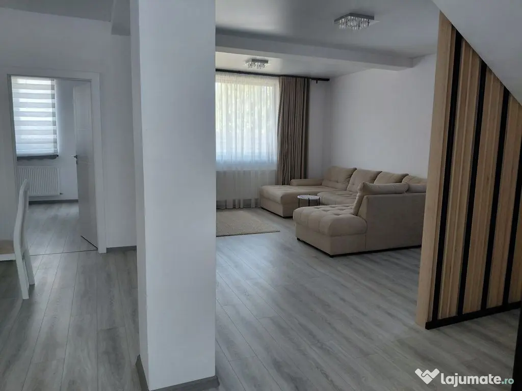 Casă modernă, P+1,complet mobilată, în complex privat...