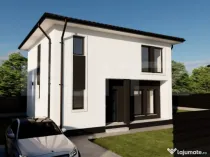 Casa moderna, materiale premium, 150 mp construiti, zona rez