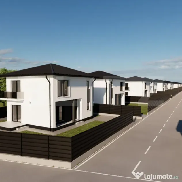 Casa moderna, materiale premium, 150 mp construiti, zona rez
