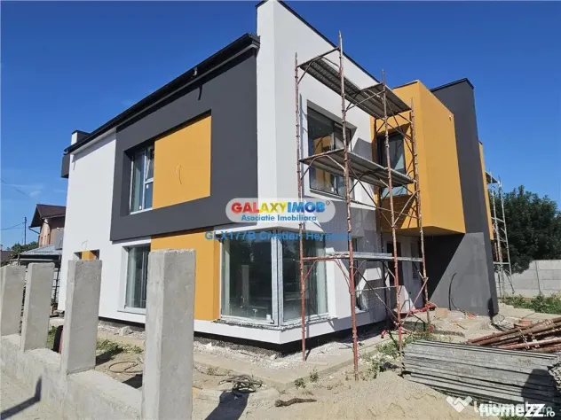 Vila P 1 cu Pompa de caldura ,Panouri Fotovoltaice si Bateri - Chitila (Bucuresti-Ilfov)