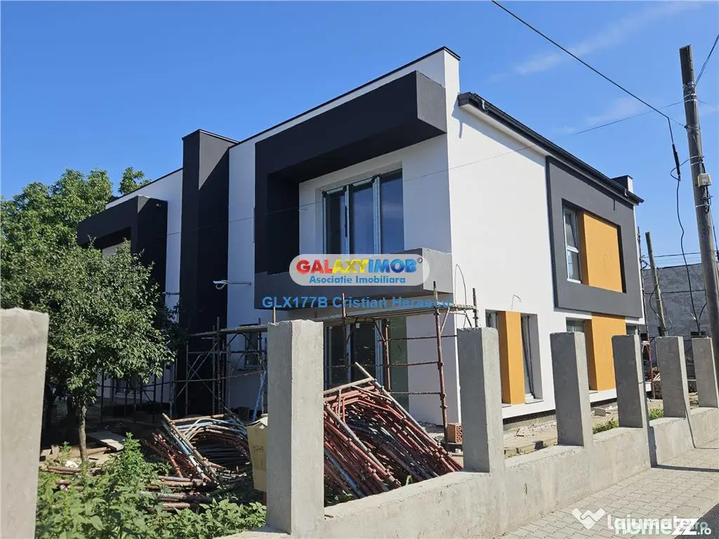 Vila P 1 cu Pompa de caldura ,Panouri Fotovoltaice si Bateri - Chitila (Bucuresti-Ilfov)