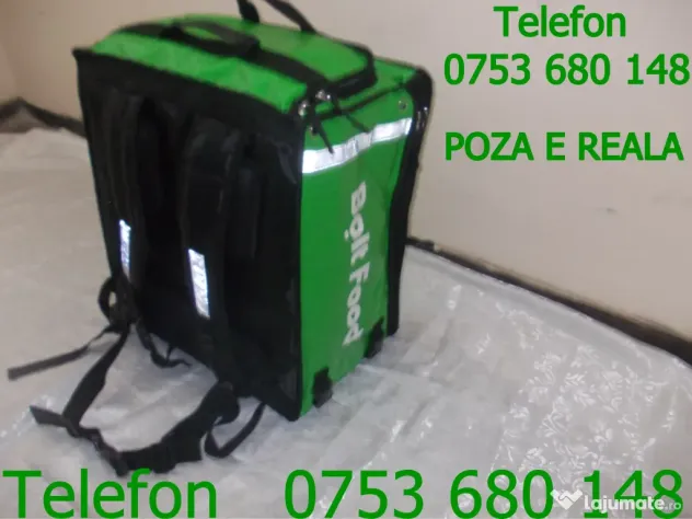 Rucsac Bolt Food,modelul nou de geanta extensibila termica Bolt,Livrari alimente