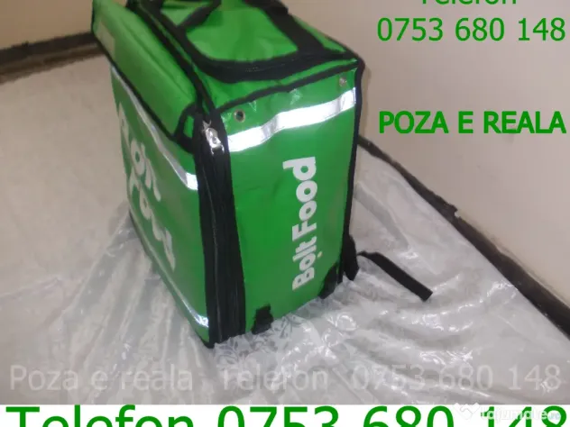 Rucsac Bolt Food,modelul nou de geanta extensibila termica Bolt,Livrari alimente