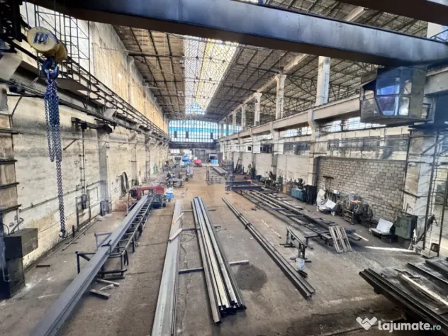 Hala industrială de închiriat – 1.400 mp – zonă Maier