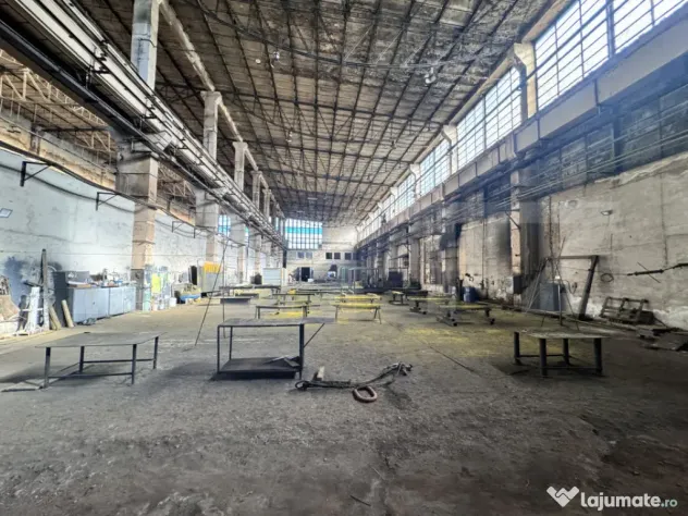 Hala industrială de închiriat – 1.400 mp – zonă Maier