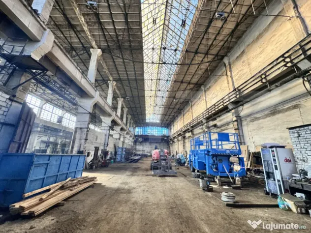 Hala industrială de închiriat – 1.400 mp – zonă Maier
