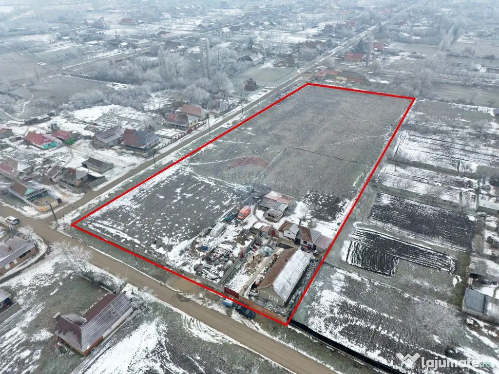 Teren intravilan de vânzare 11.971 mp, Șimand, jud. Arad