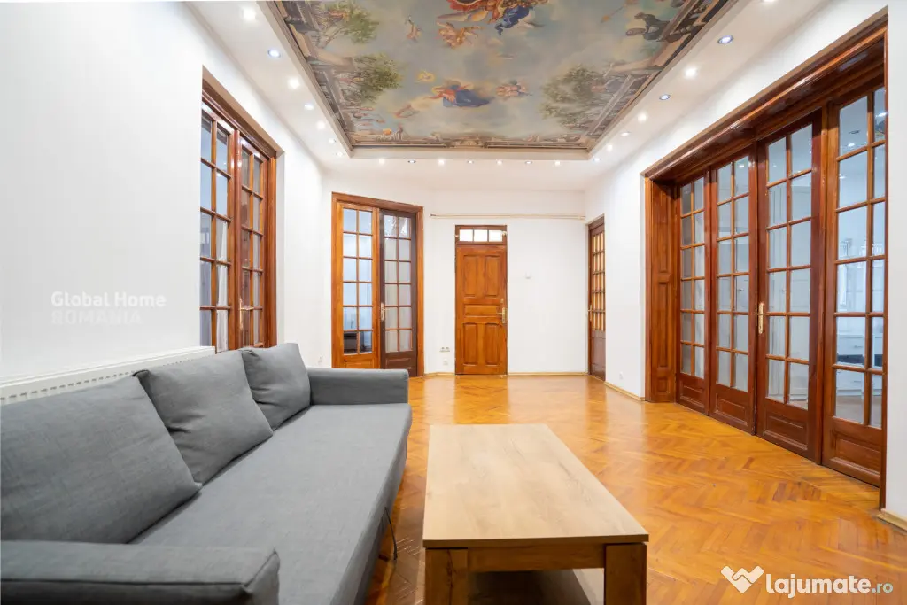 Interwar Building - Cismigiu Garden | 165 SQM | Office 6-Roo