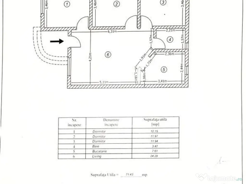 Casa pe parter individuala la pret de apartament