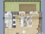 Apartament 1 camera, 39 mp, terasa gazon 23 mp, garaj, zo...