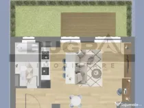 Apartament 1 camera, 39 mp, terasa gazon 23 mp, garaj, zo...