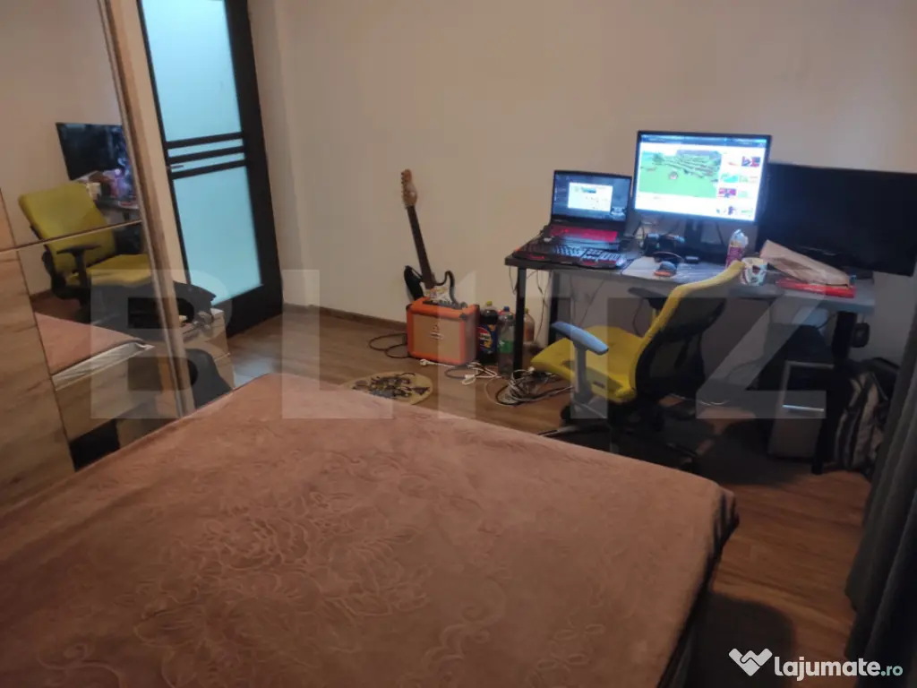 Apartament 3 camere, 68 mp, zona Popas Pacurari