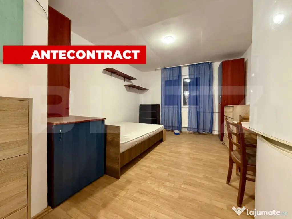 Garsonieră în zona Triaj – ideală pentru locuit sau in