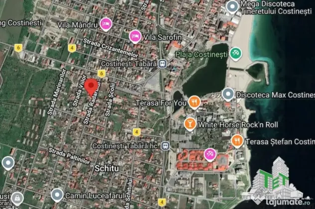 Teren intravilan constructii Costinesti -Schitu