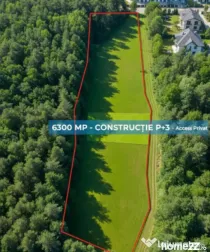 Teren 63 arii, lângă pădure – Potențial Blocuri P+3, z