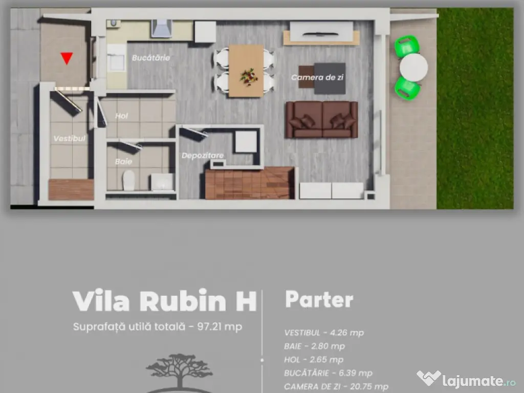 Vila 4 camere Cosmopolis Evolia