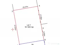 Teren intravilan, deschidere 27 m, 524 mp, zona Bariera Valc