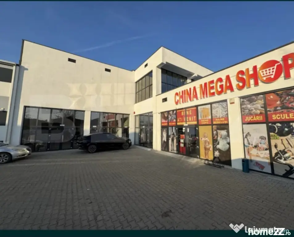 Spațiu comercial de mari dimensiuni, 400 mp, Exterior Sud