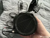 Vând căști Audeze LCD X, cablu balansat, earpads din piele, model 2025 