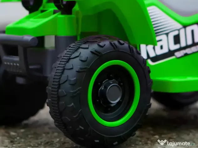 ATV electric pentru copii, Kinderauto BBH-029 35W 6V cu telecomanda Green