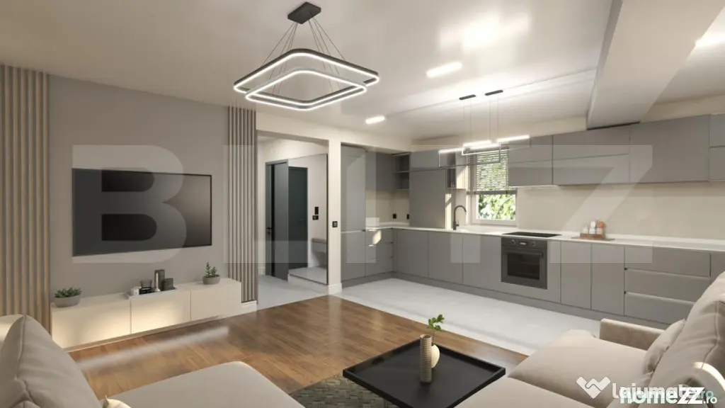 Apartament 2 camere, 53 mp, zona Bucium Aleea Domenii