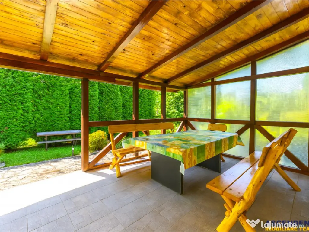 OFERTA REZERVATA!!Refugiu montan,cu 2100 mp domeniu verde,ar