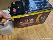 Baterie LiFePo4 12V, 350 Ah, BMS integrat și încărcător 