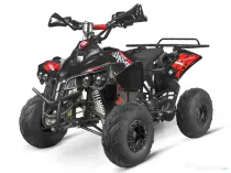 ATV electric NITRO ecoWarrior 1000W 48V 20Ah, roti 7 inch Rosu