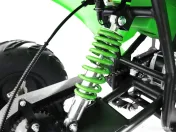 ATV electric NITRO ecoWarrior 1000W 48V 20Ah, roti 7 inch Rosu 