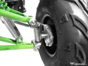 ATV electric NITRO ecoWarrior 1000W 48V 20Ah, roti 7 inch Rosu 