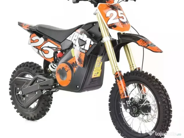 Motocicleta electrica Kinderauto MotoBike 25 1000W 36V, roti 12/10