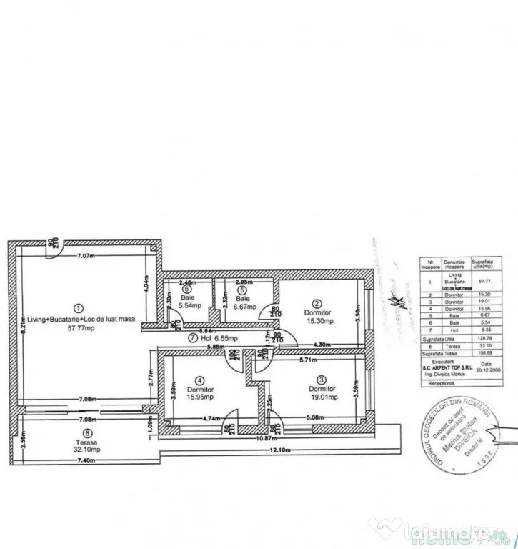 Apartament 4 camere | Complex Mediteraneo Pipera | Terasa 32