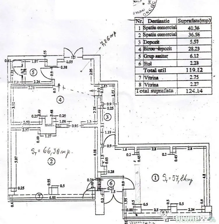 Zona Mosilor - Pizaa Hut sp 110 mp vitrina 12 m - Bucuresti (Bucuresti-Ilfov)