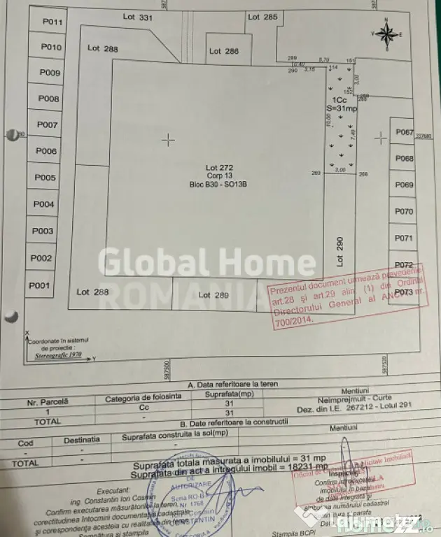 Apartament 2 camere 49MP | Baneasa | Loc de parcare | Mobila