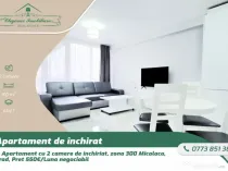 Apartament cu 2 camere de inchiriat, zona 300 Micalaca, Arad