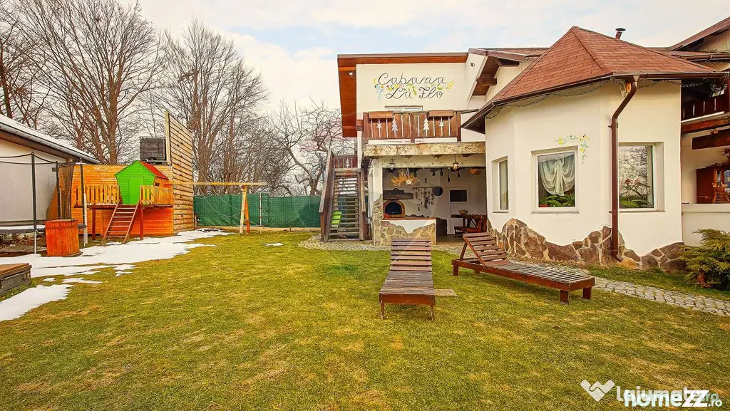 Cabana la Flo, 8 cam,P + M, teren 888 mp oportunitate de ...