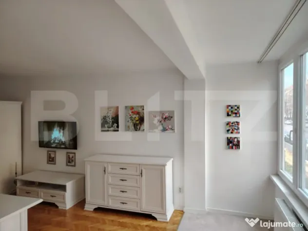 Apartament 2 camere cu curte, complet renovat & mobilat –