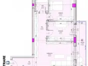 Apartament la cheie cu 3 camere si balcon zona Pictor Brana 