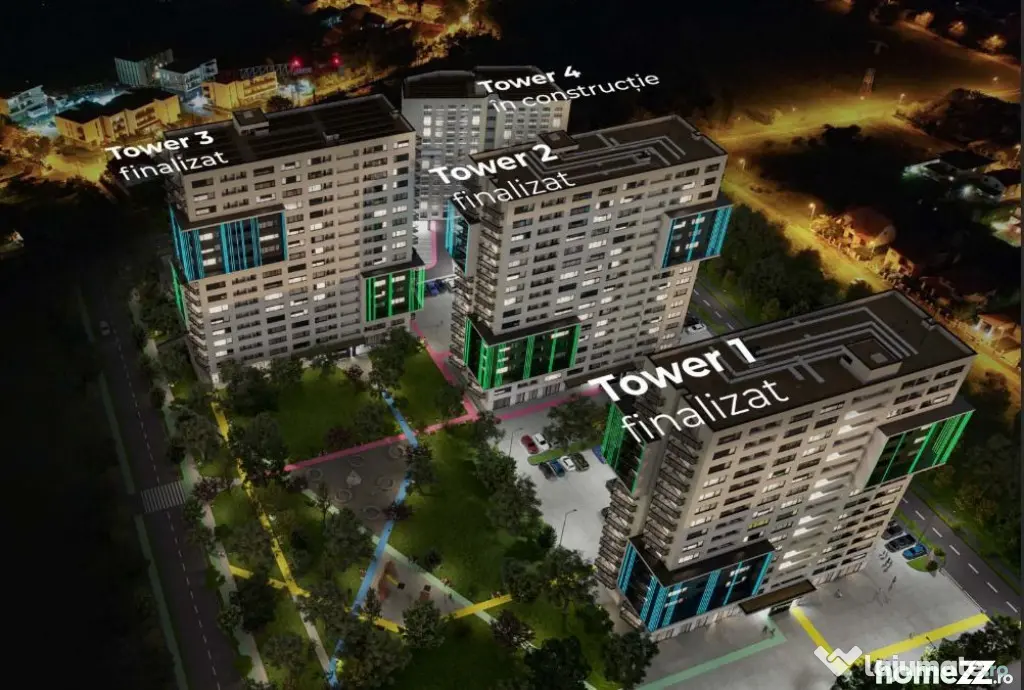 Apartament cu 3 camere și parcare subterană | XCity Tim...