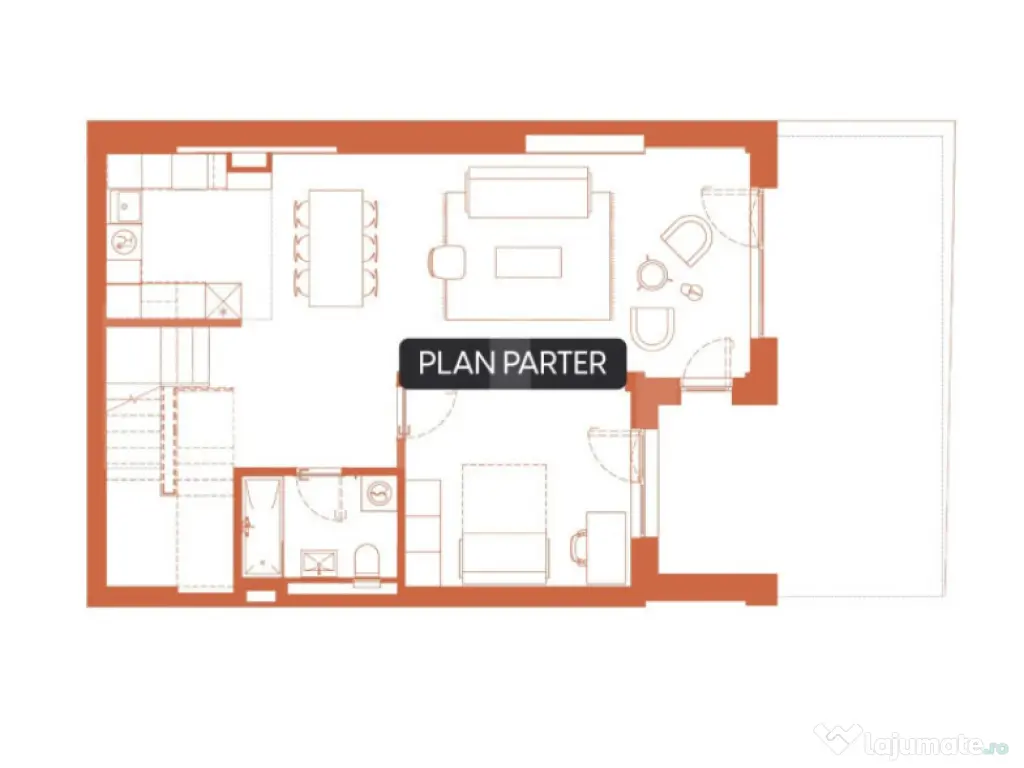 Comision 0! River by Hexagon, Apartament 4 camere, 128 mp, 2